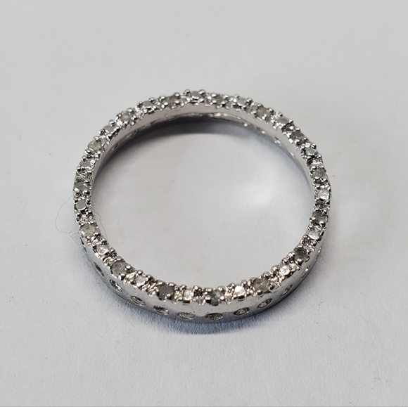 Sterling Silver Diamond Circle Of Life Pendant - Picture 3 of 7